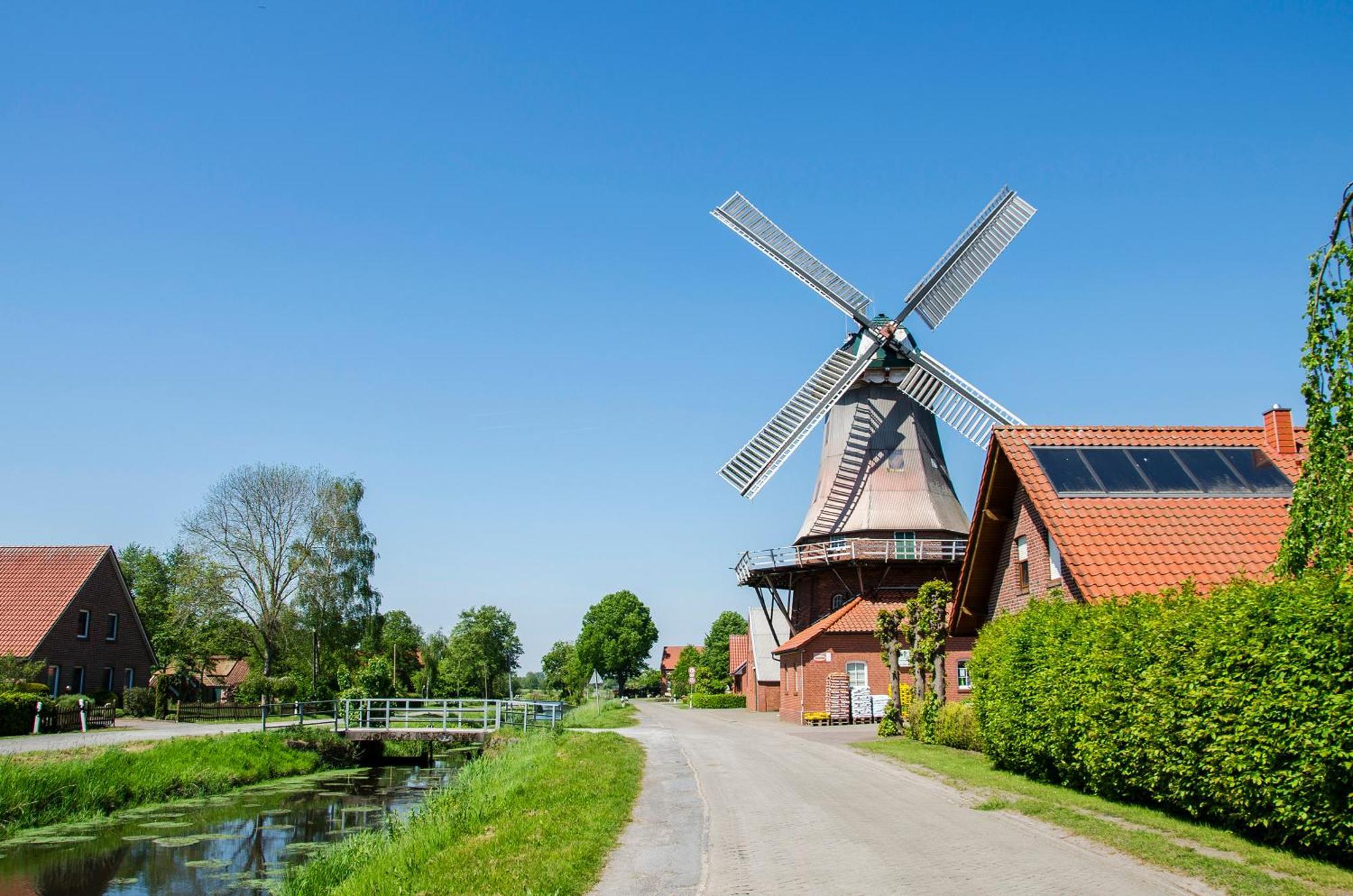 Ferienwohnung Fahrradland Und Meer Moormerland Exteriör bild